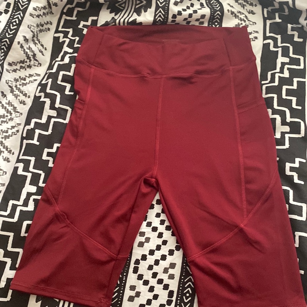 Red shorts